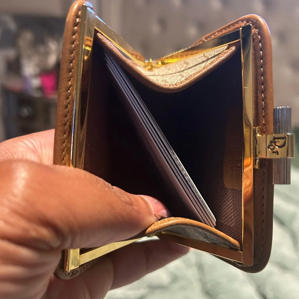 Vintage Dior coin purse